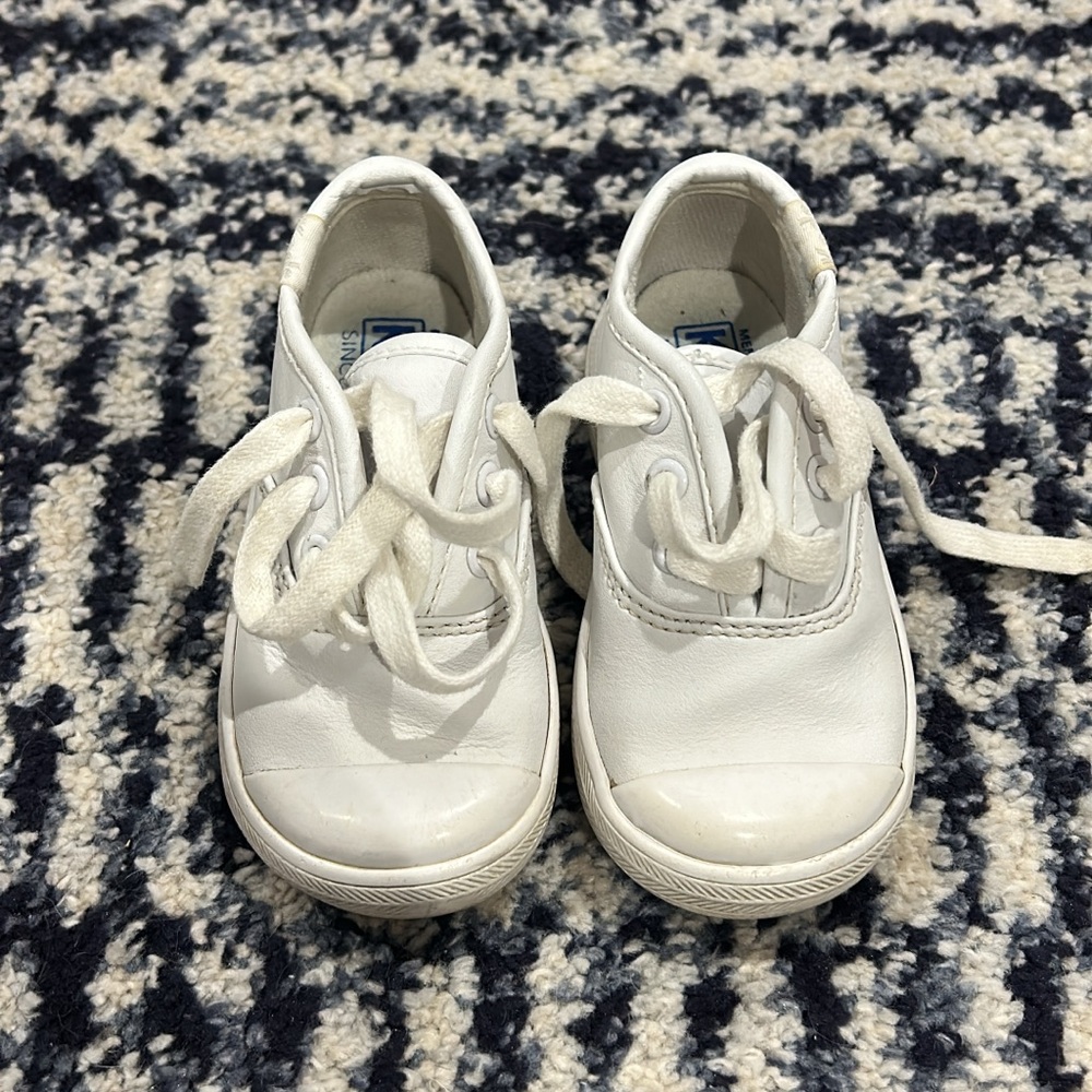 Keds Kids Classic White Sneakers